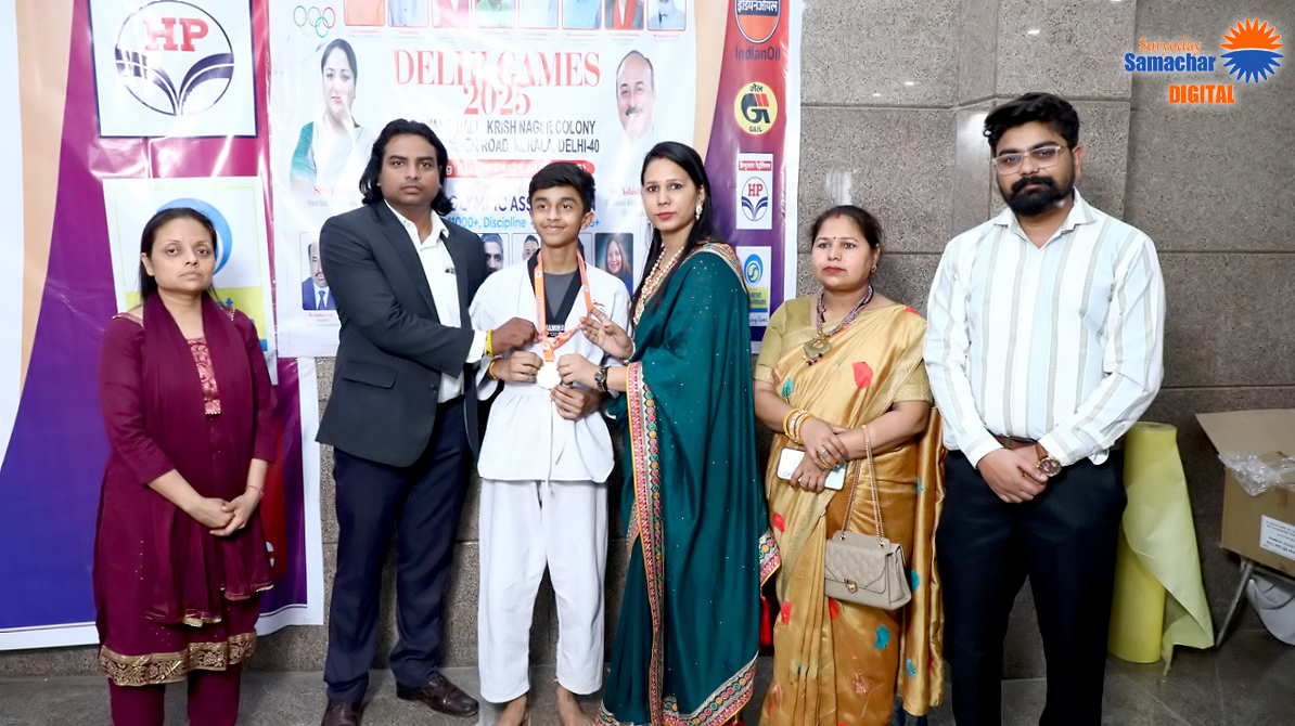 नई दिल्ली में दिल्ली गेम्स 2025 का शानदार आयोजन