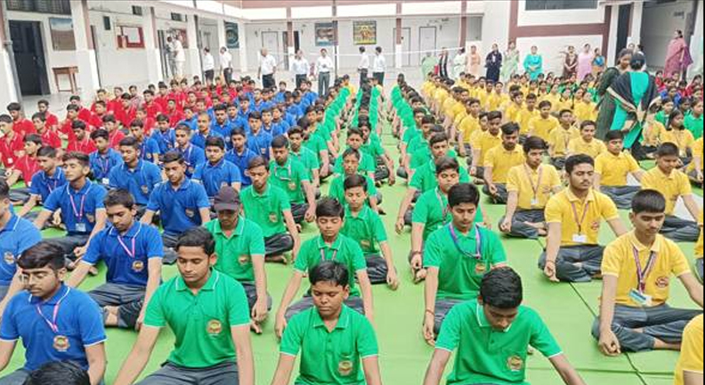 NCL Yoga Awareness Campaign in Singraul