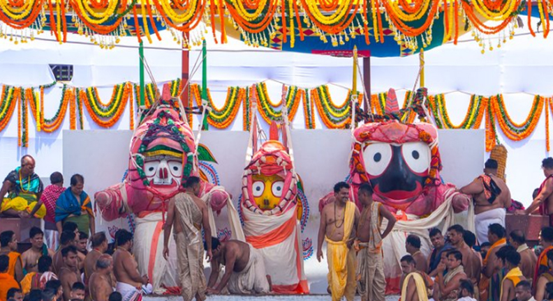 भगवान जगन्नाथ का नंदीघोष रथ