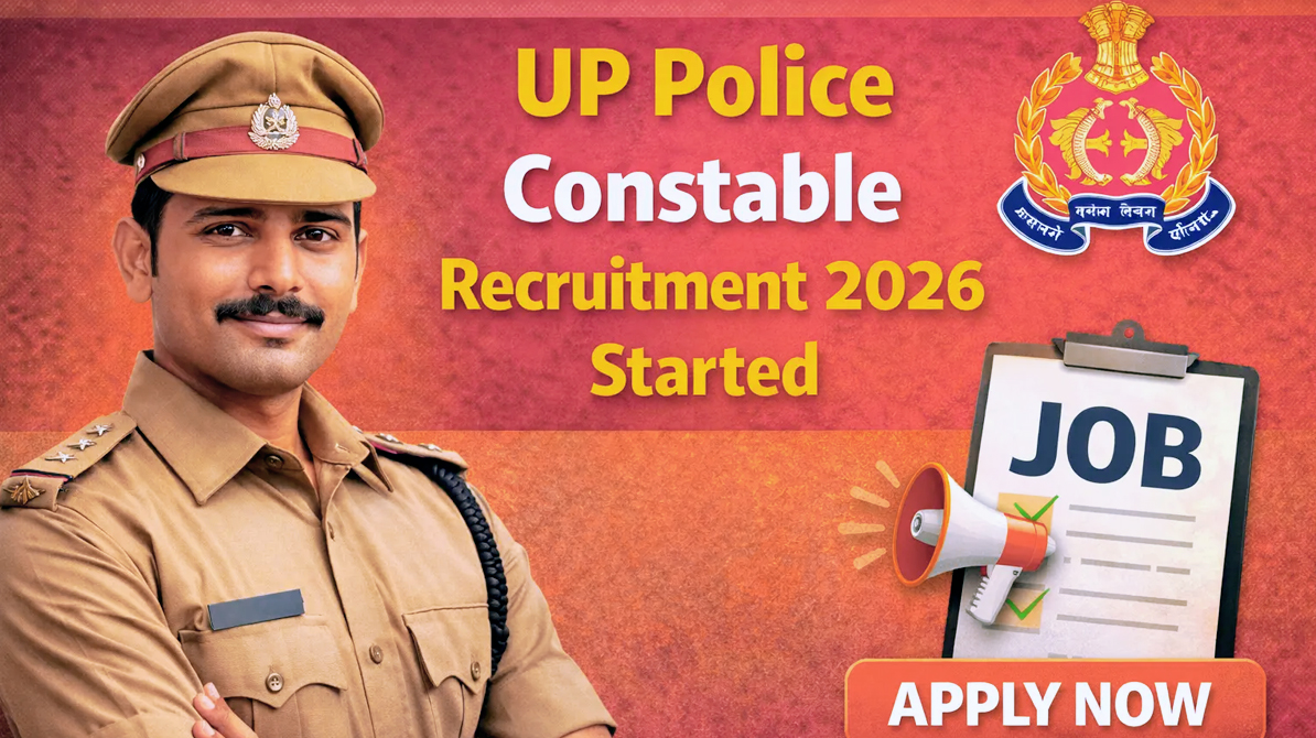 UP Police Constable Recruitment 2026 | 32,679 पदों पर आवेदन प्रक्रिया शुरू