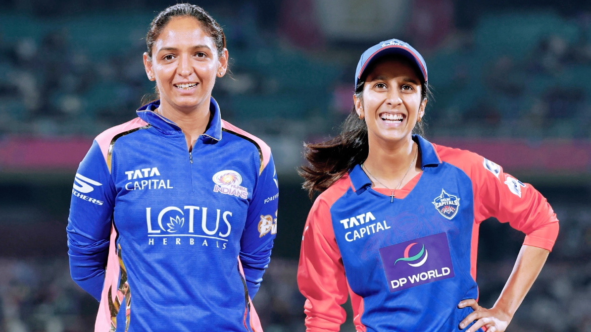 dc vs mi WPL 2026 match live action
