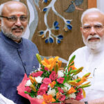 उपराष्ट्रपति का गांधी आश्रम दौरा