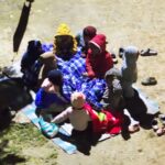 वेस्ट सिक्किम में तड़के आए 3.7 तीव्रता के भूकंप के बाद लोग घरों से बाहर खड़े दिखाई दे रहे हैं।