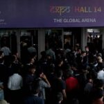 नई दिल्ली में AI Impact Summit अव्यवस्था के दौरान लगी लंबी कतारें