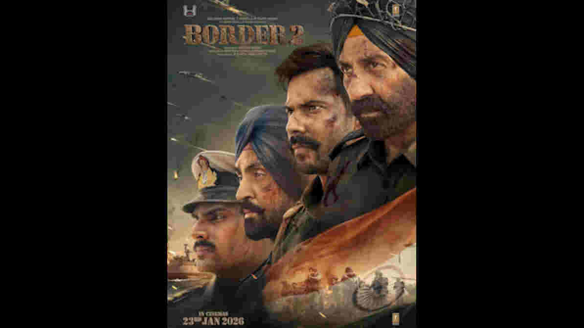 Border 2 BO Day 27 | चौथे बुधवार भी डटी रही सनी देओल की फिल्म, कुल कमाई 323.80 करोड़