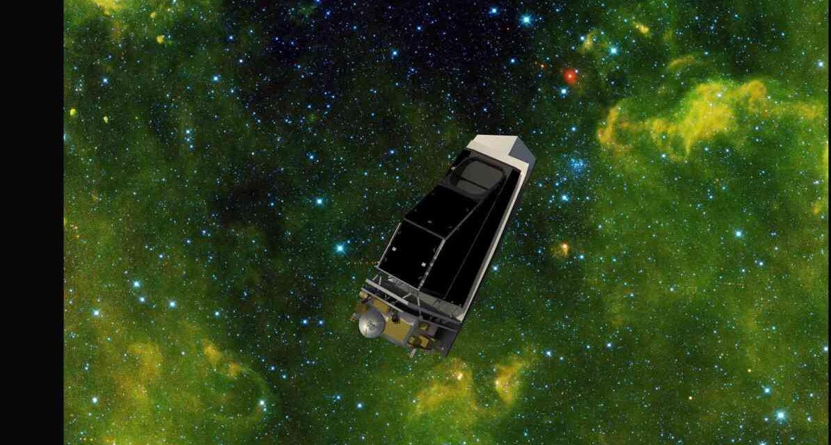 पृथ्वी की ओर बढ़ता क्षुद्रग्रह और उसे रोकने के लिए अंतरिक्ष मिशन का चित्र