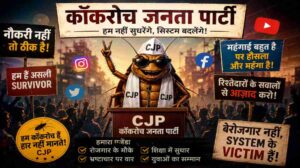 कॉकरोच जनता पार्टी | सोशल मीडिया पर वायरल हो रही नई व्यंग्य राजनीति की कहानी