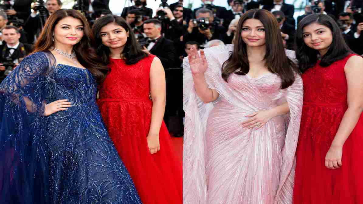 Cannes 2026 में Aishwarya Rai का जलवा, ब्लू गाउन और आराध्या संग लुक हुआ वायरल